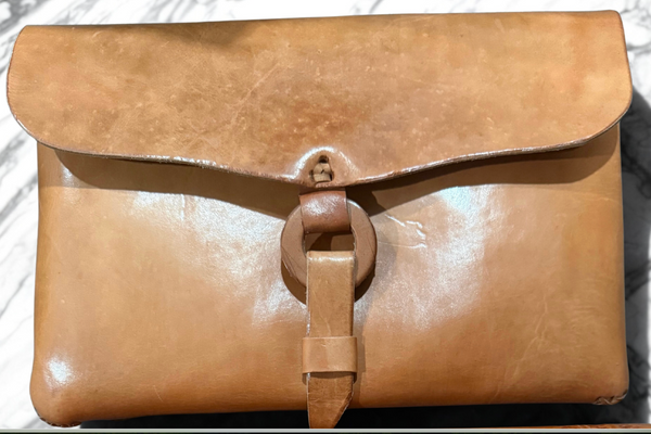 Handcrafted Chiapas Leather Portfolio Clutch