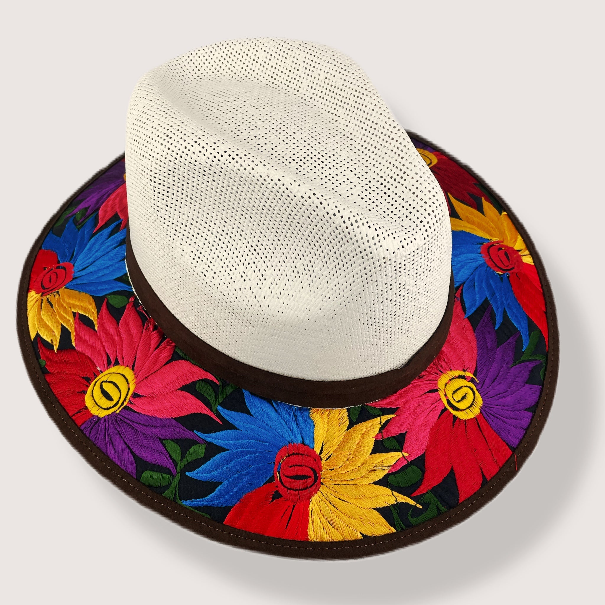 Mexican Hat - Artisanal Hand-painted - Embroidered