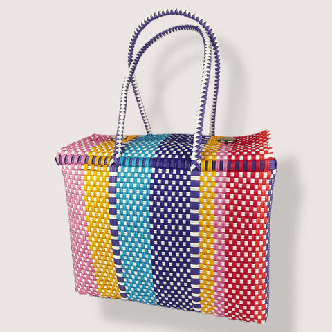 Handwoven Plastic Bag - Large