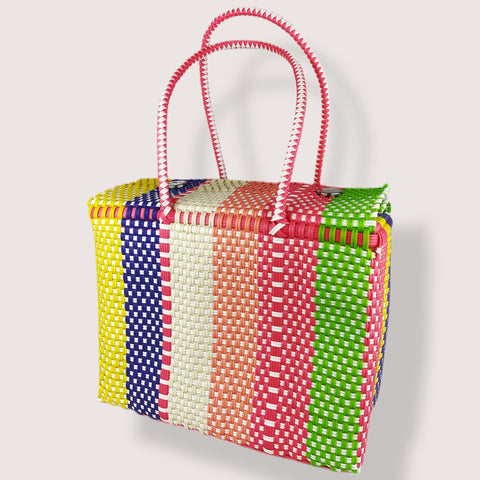 Handwoven Plastic Bag - Large