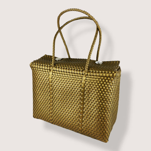 Handwoven Plastic Bag - Large