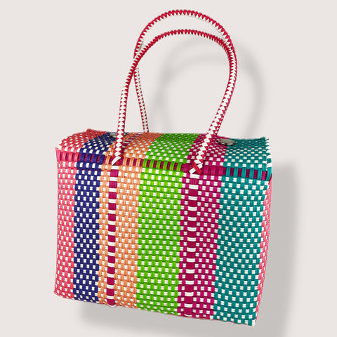 Handwoven Plastic Bag - Large