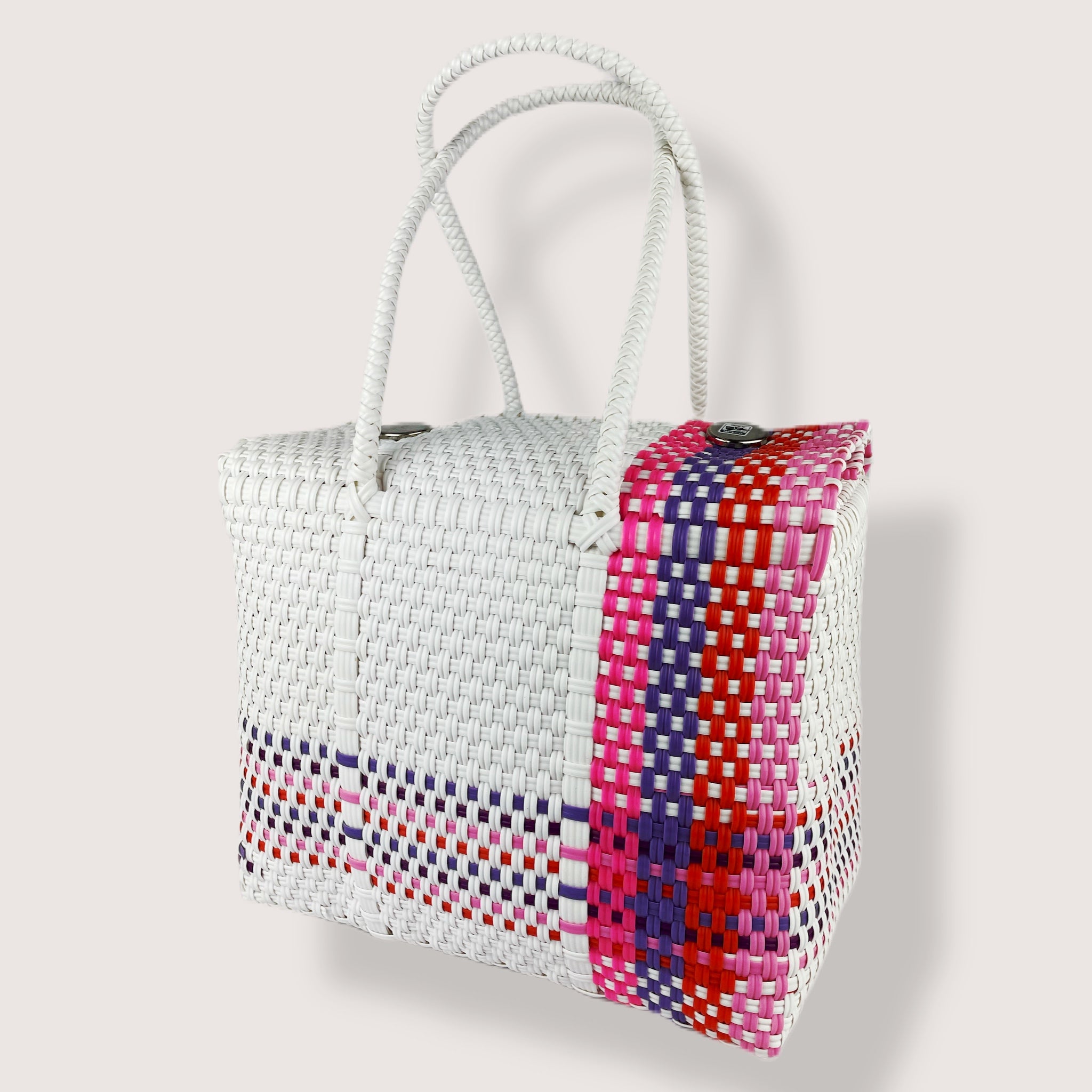 Handwoven Plastic Bag - Medium