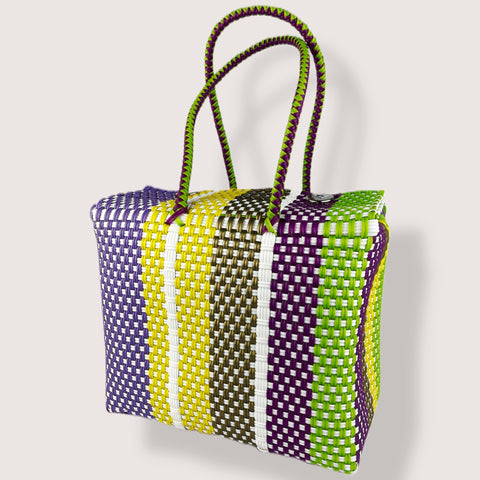 Handwoven Plastic Bag - Medium