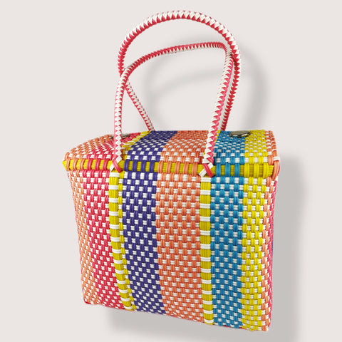 Handwoven Plastic Bag - Medium