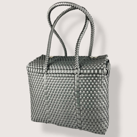 Handwoven Plastic Bag - Medium