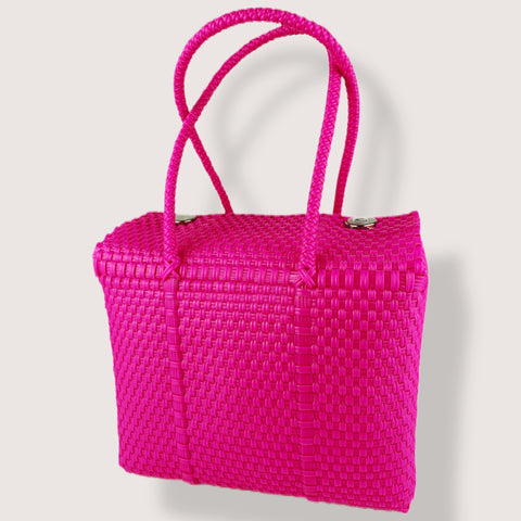 Handwoven Plastic Bag - Medium