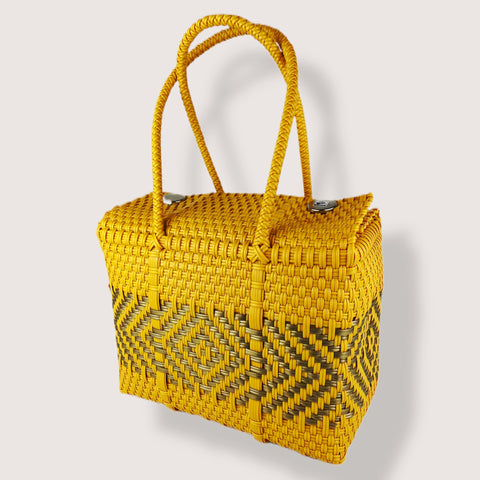 Handwoven Plastic Bag - Small