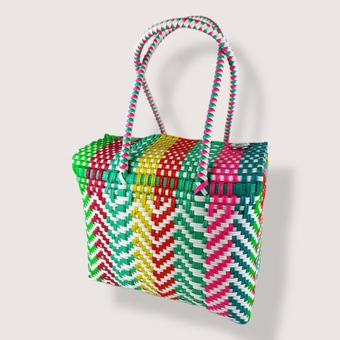 Handwoven Plastic Bag - Small