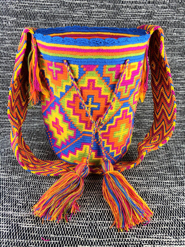 Wayuu / Colombian - "Mochila" bag - Multicolor